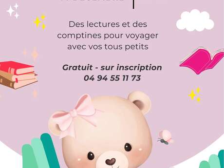 Festi'Pichoun : Animations bibliothèque. Bébé bouquine, lecture d'histoires et comptines.