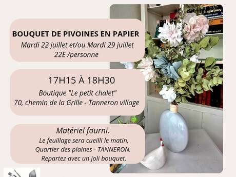 Ateliers créatifs d'été au Petit Chalet