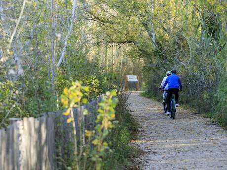 Véloroute Vers la Durance à vélo : Tronçon Mallemort - Sénas