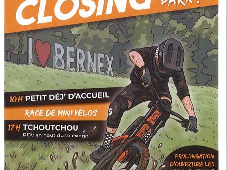 Sluiting van het Bike Park