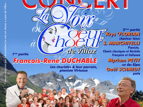 Concert La Voix en chœur à cœur