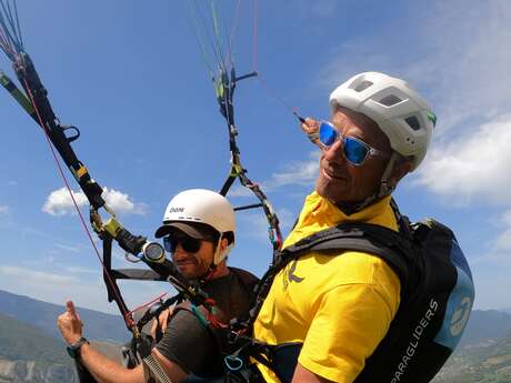 Vol en parapente zen avec Delta Evasion