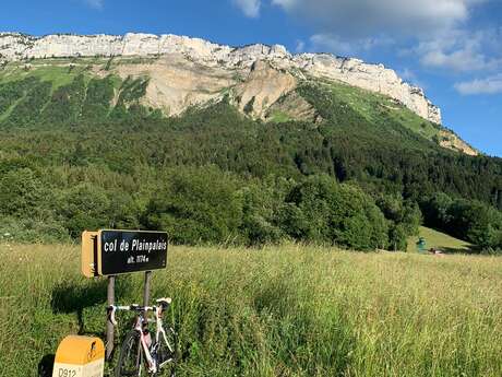 Montée cyclo du Col de Plainpalais