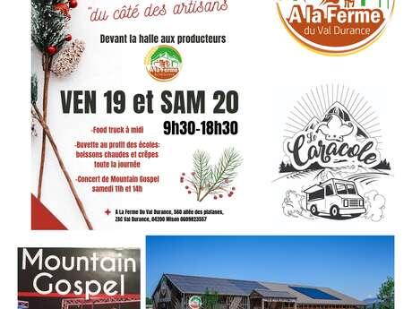 Marché de Noël "du côté des artisans locaux"