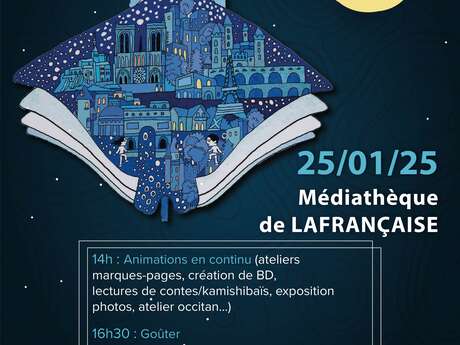 Nuit de la lecture Le 25 janv 2025