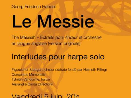 Concert Le Messie - Georg Friedrich Händel