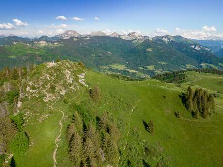 Sentier de randonnée - Le Tour de Miribel depuis Ajon