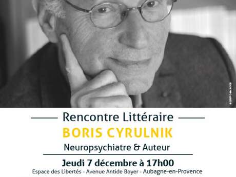 Rencontre littéraire - Boris Cyrulnik
