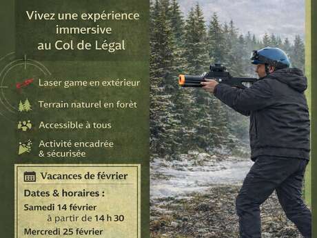 Laser wood au Col de Légal