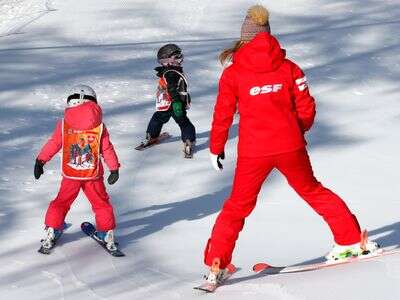 Cours collectif de ski alpin enfants