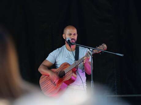 Concert - Bald and the full hair