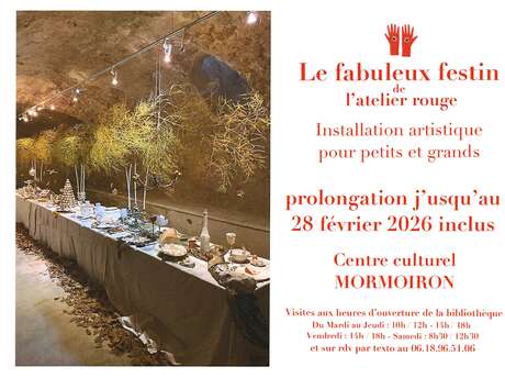 Exposition Le fabuleux festin de l'atelier rouge