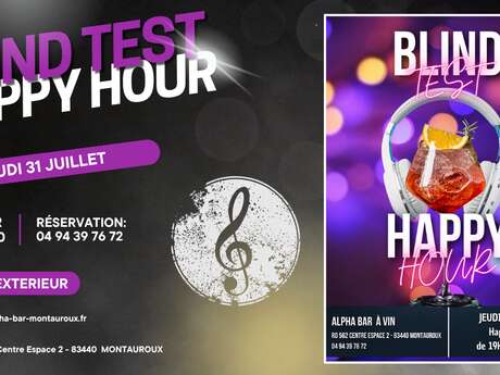 Happy Hour & Blind test