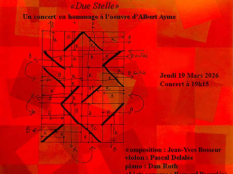 Due Stelle - création de musique contemporaine de Jean-Yves Bosseur