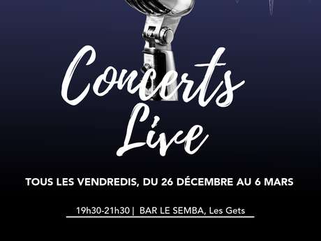 Live concerts at Semba