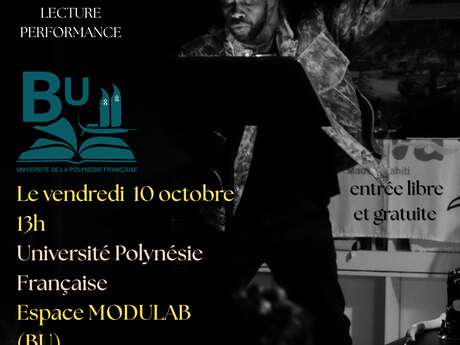 Moi noir de ma propre nuit, lecture performance par Paul WAMO Taneisi