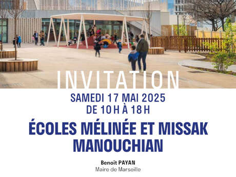 Venez participer à l'inauguration des écoles Mélinée et Missak Manouchian le samedi 17 mai !