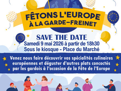 Europa feiern in La Garde Freinet