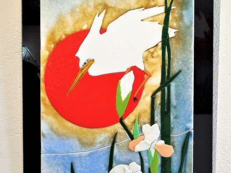 Gérard Sala - Cornaline - Stage initiation - Vitrail