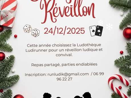 Soirée jeux réveillon avec Ludirunner