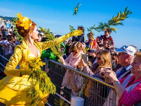 Pomeriggio della Battaglia dei Fiori - Carnevale di Nizza