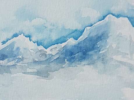 Sur la piste des animaux à la tombée du jour