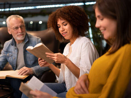 Festival Quincy soit-il : lecture par Didier Vacelet