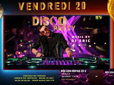 Soirée Disco au Thouar