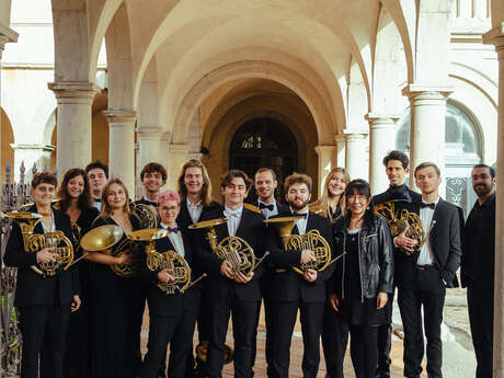 Classe de cors du Conservatoire National Supérieur de Musique de Lyon - 30ème Festival Cuivres en Dombes