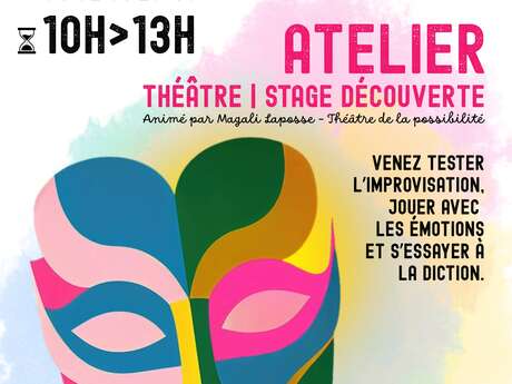 Atelier théâtre - Stage découverte