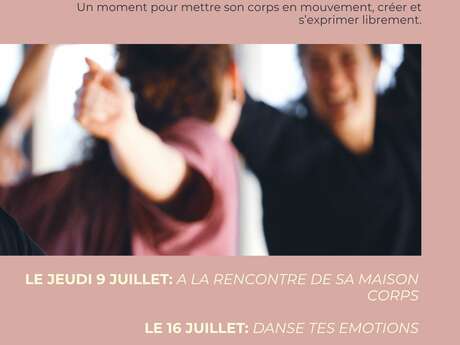 DANCE ART THERAPY WORKSHOP EMVC ® - volwassenen