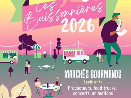 Les Buissonnières : marché gourmand