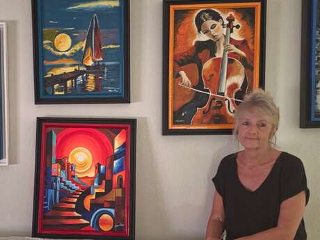 Gemäldeausstellung von Françoise Morellon