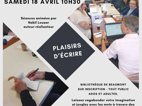 Ateliers Jeux d'écriture