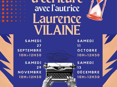 Atelier d’écriture avec l’autrice Laurence Vilaine