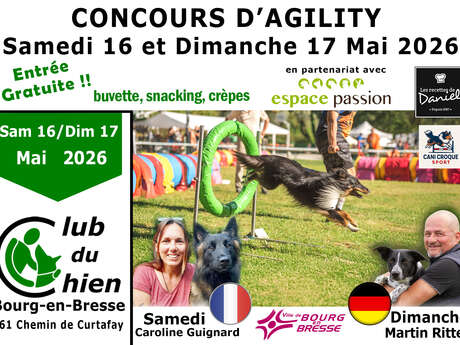 Concours agility Bourg-en-Bresse