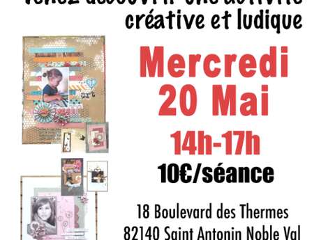 Atelier de scrapbooking