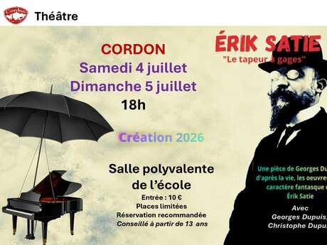 REPORT Erik Satie - Le tapeur à gages - pièce de théâtre