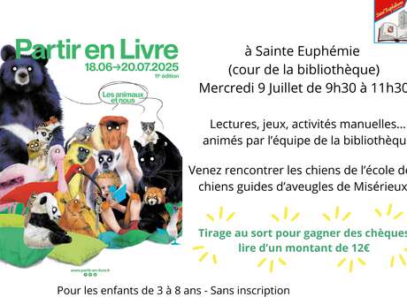 Partir en Livres - Les animaux et nous