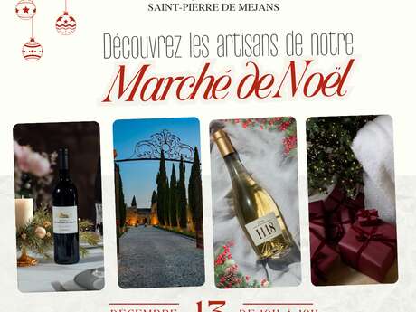 Marché de Noël au Château St Pierre de Mejans