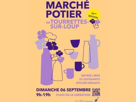 Marché Potier de Tourrettes sur Loup