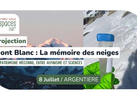 Projection - Mont Blanc, la mémoire des neiges
