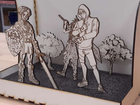 Atelier Altec (12-17 ans) - Ton personnage découpé au laser