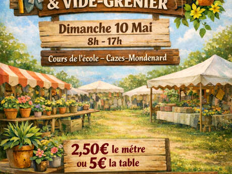 Bourse aux plantes et Vide-grenier