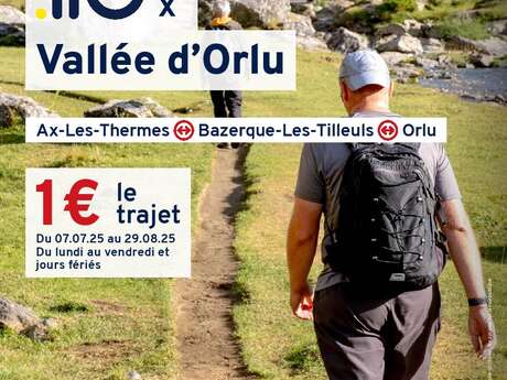 Lio autocar - shuttle Ax-les-Thermes > Orlu
