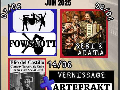 SEBI & ADAMA - Concert in Le Rétro SEBI & ADAMA - Concert in Le Rétro