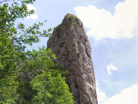 Voies d'escalade de Saint-Saturnin - Les Fontaines