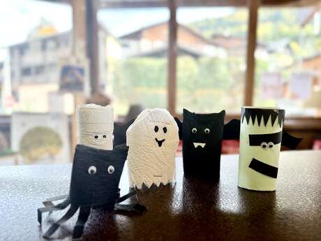 Atelier fabrication de petits monstres d'Halloween
