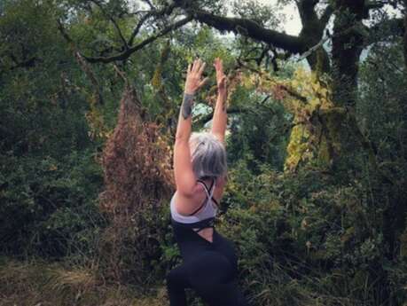 Yoga au jardin