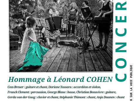 Concert hommage à Léonard Cohen